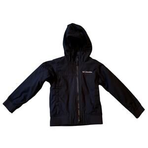 Columbia Jacket Coat Boy Size XXS 4/5 Black Insulated Winter Ski Toddler